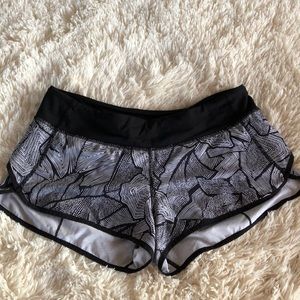 Lululemon Speed Shorts.